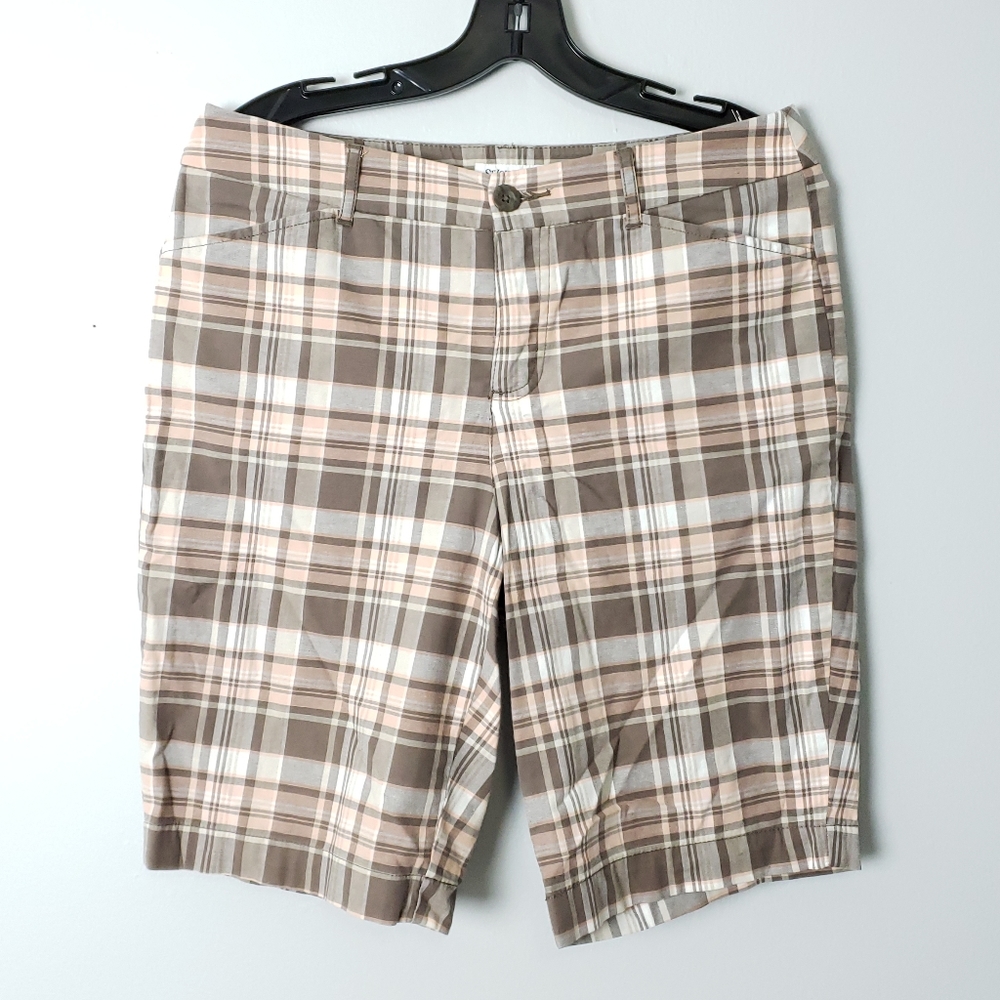 Women's plaid shorts (8)